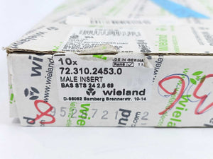 Wieland 72.310.2453.0 BAS STS 24 2,5 69 Male Insert 9 Pcs.