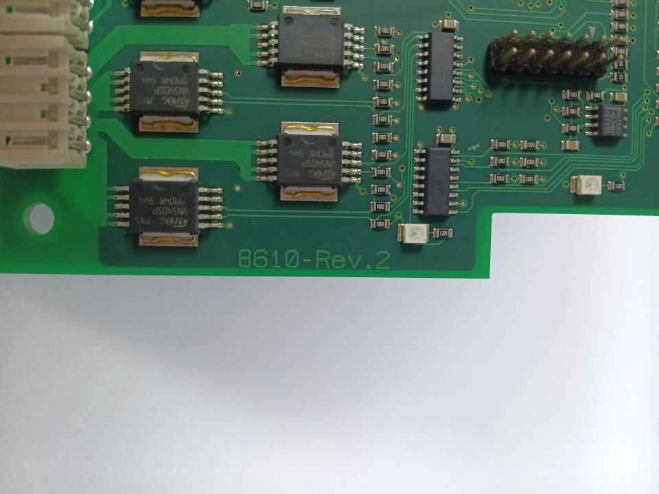 WashTec AG 223588 BG10-Rev.2 PLT I/O 0-32-SRP Circuit Board