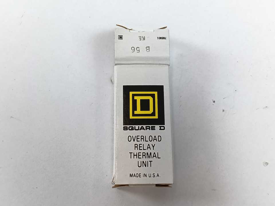 Square D B 6.25 Overload Relay Thermal Unit Batch 3 Pcs.