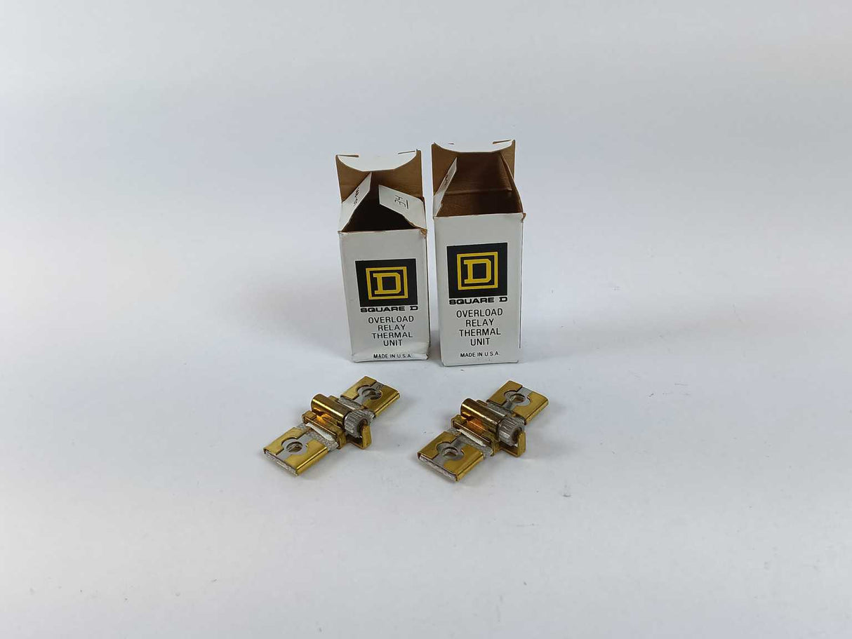 Square D B 6.25 Overload Relay Thermal Unit Batch 2 Pcs.