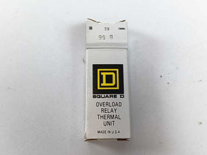 Square D B 6.25 Overload Relay Thermal Unit Batch 2 Pcs.