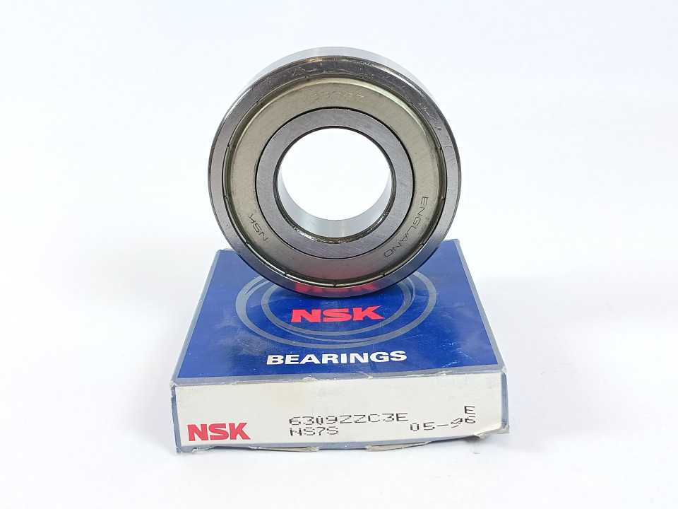 NSK 6309ZZC3E Single-Row Deep Groove Ball Bearing