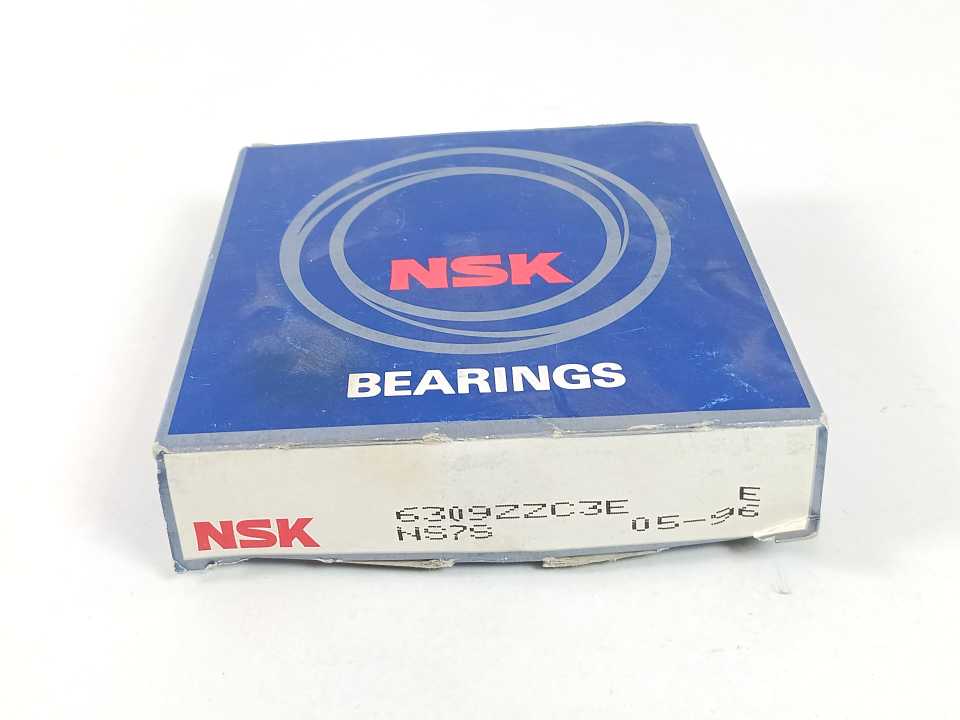NSK 6309ZZC3E Single-Row Deep Groove Ball Bearing