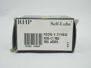 RHP 1035-1.7/16G Self-Lube Bearing Unit 1035-1.7/16G