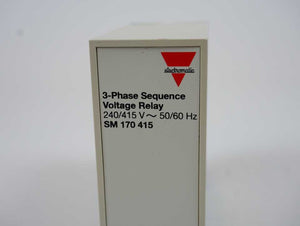 Electromatic SM 170 415 3-Phase Sequence Voltage Relay SM 170 415