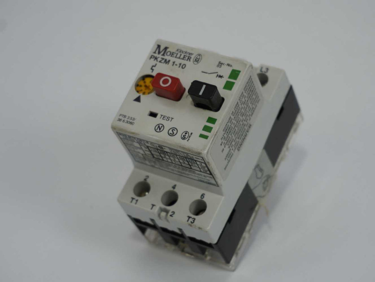 Klöckner Moeller PKZM 1-10 PKZM 1-10 Motor Protective Circuit Breaker