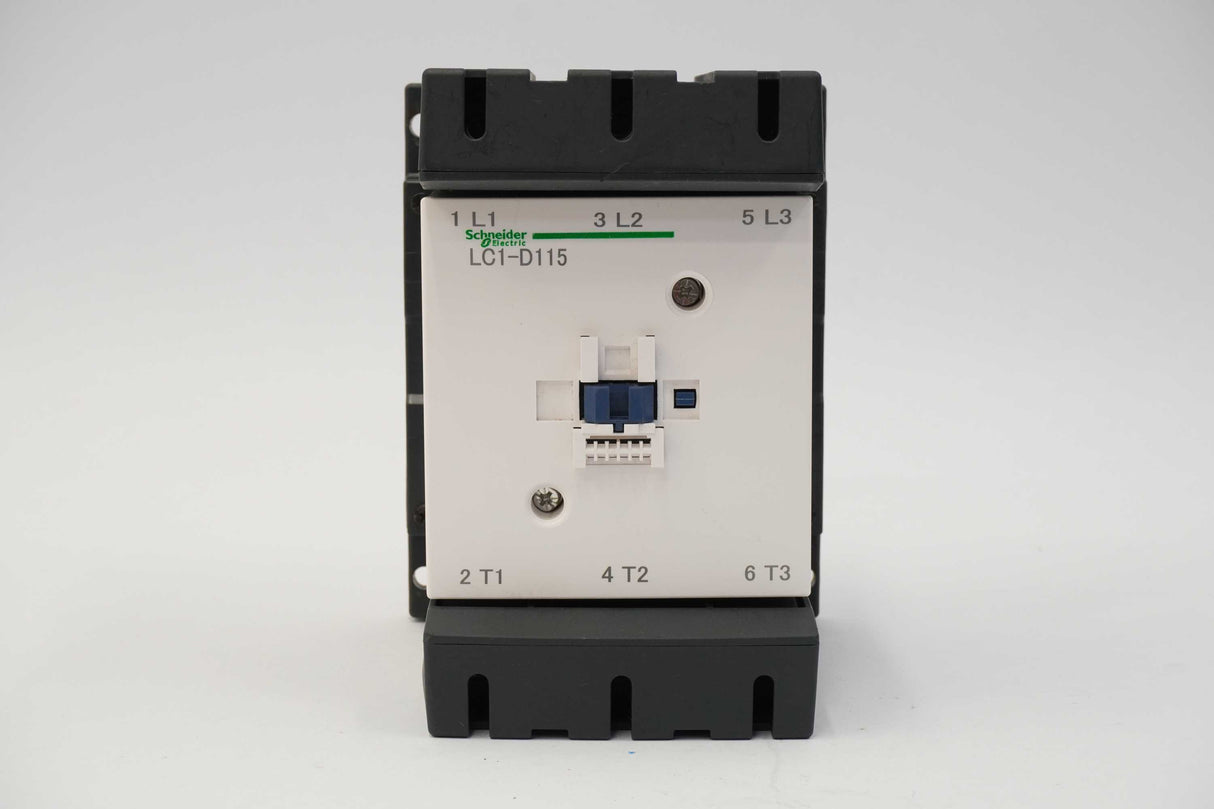 Schneider Electric LC1-D115 TeSys D Series AC Magnetic Contactor with LAEN22