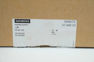 Siemens 6ES7407-0KA02-0AA0 SIMATIC S7-400 SV Power Supply PS 407 10A