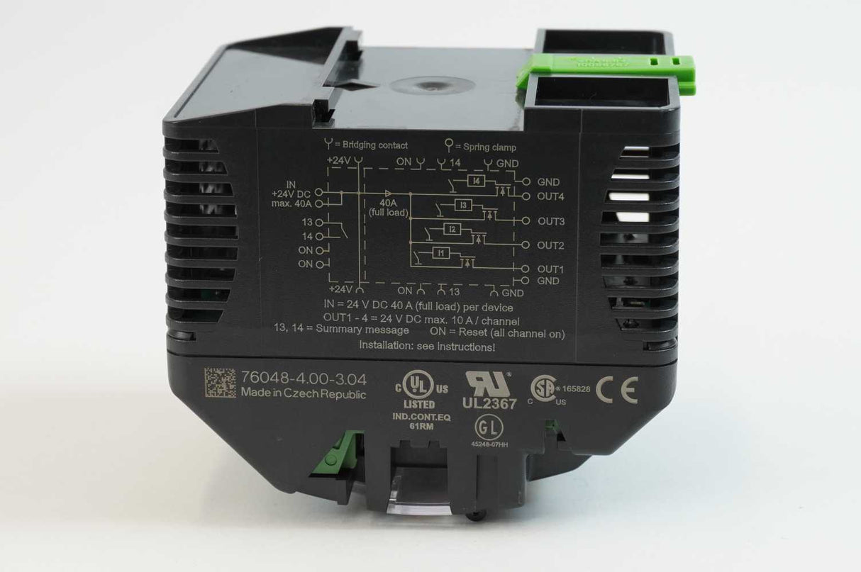 MURR Elektronik 9000-41034-0401000 MICO 4.10 Electronic Circuit Breaker 4Channel