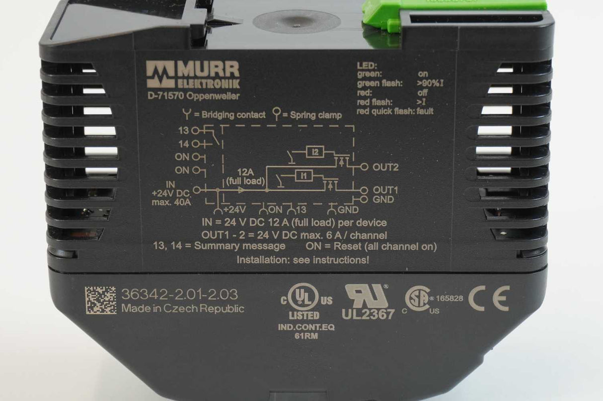 MURR Elektronik 9000-41042-0100600 MICO 2.6 Current Monitoring Module D-71570