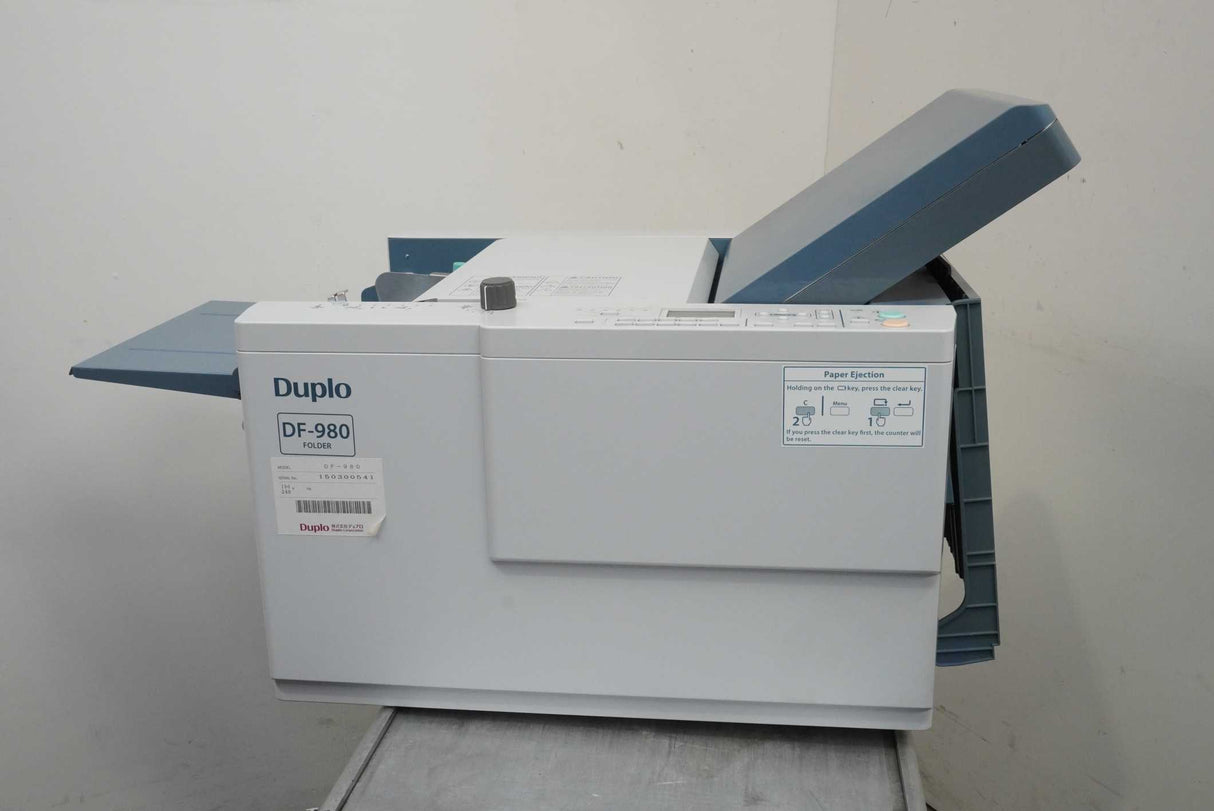 Duplo DF-980 Automatic Paper Folder