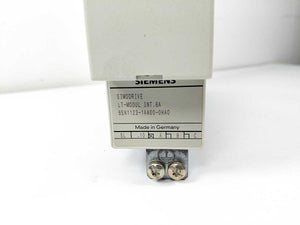Siemens 6SN1123-1AA00-0HA0 SIMODRIVE w/ 6SN1118-0AA11-0AA0 Control Unit