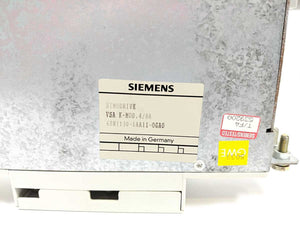 Siemens 6SN1123-1AA00-0HA0 SIMODRIVE w/ 6SN1118-0AA11-0AA0 Control Unit