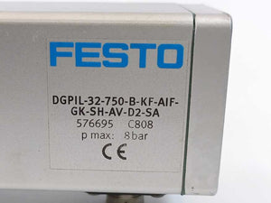 Festo 576695 DGPIL-32-7520-B-KF-AIF-GK-SH-AV-D2-SA Linear Drive
