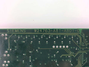 Siemens W24763-A81-A801-05 Plug-in Card