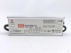 Mean Well HLG-80H-12 Class 2 12VDC 5A Power Supply