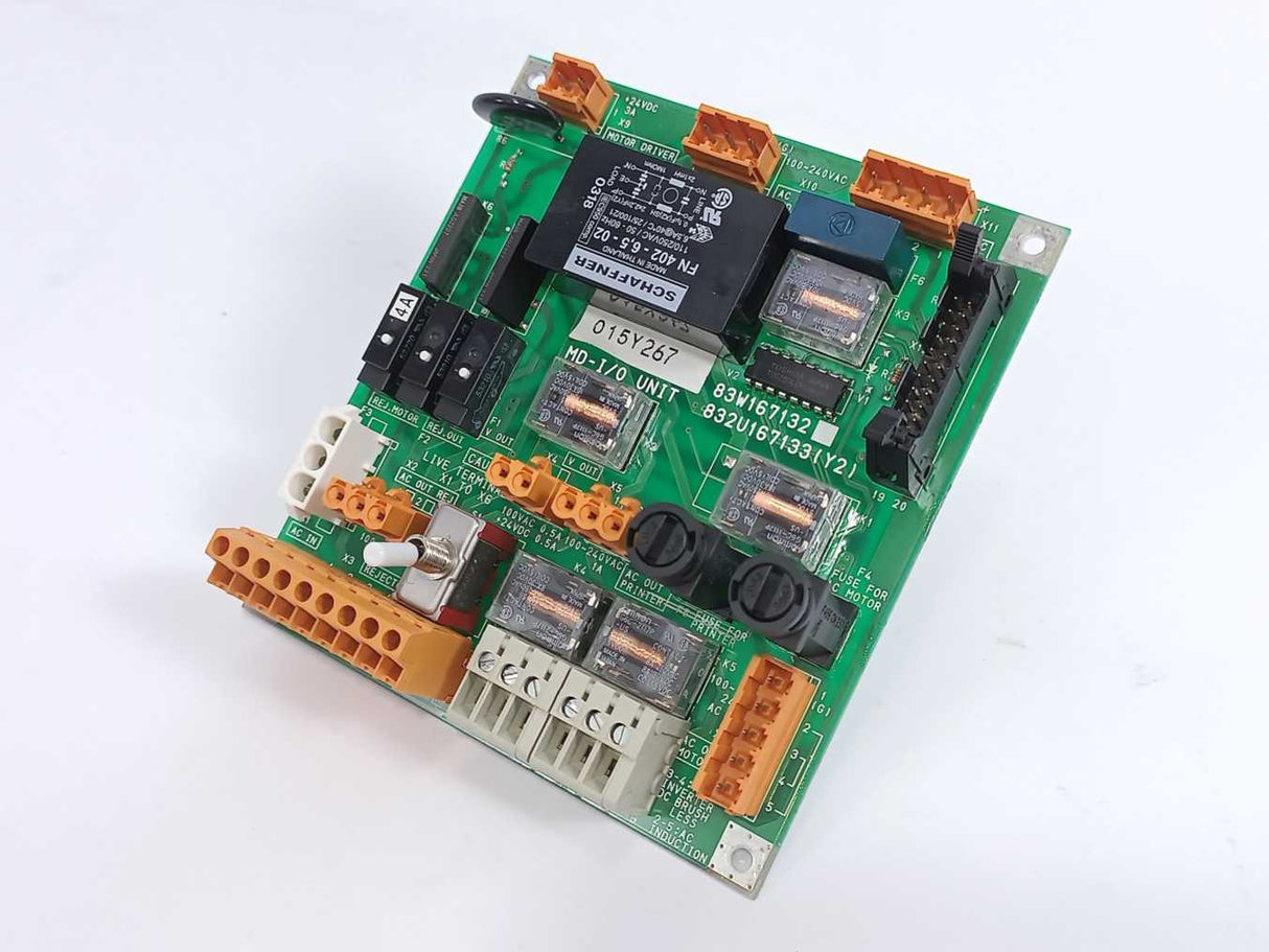 Anritsu 83W167132 832UI167133(Y2) MD-I/O UNIT Circuit Board 015Y267