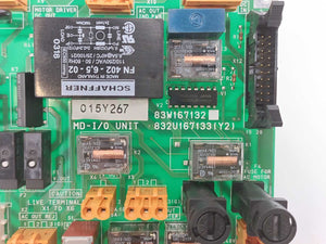 Anritsu 83W167132 832UI167133(Y2) MD-I/O UNIT Circuit Board 015Y267