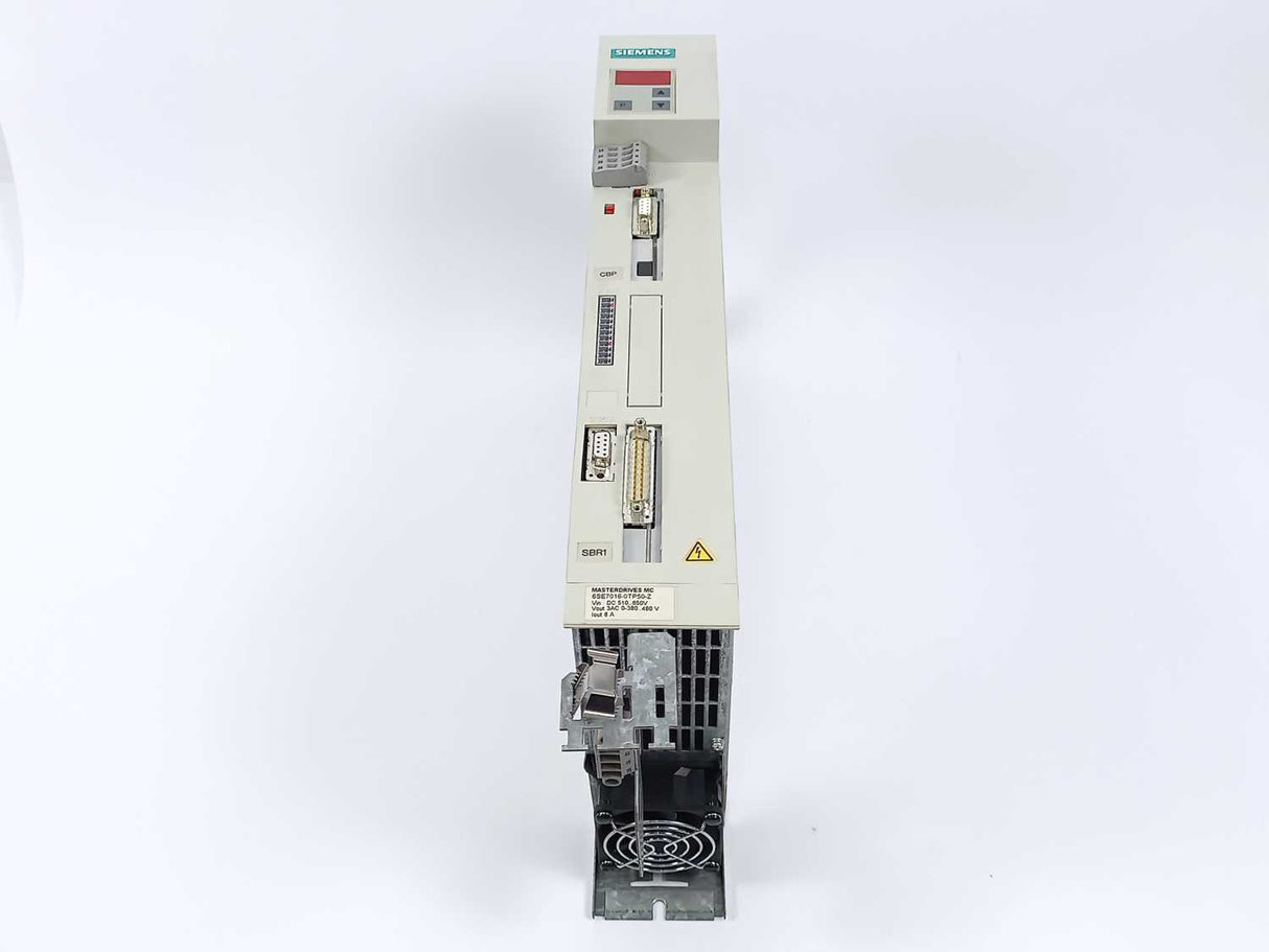 Siemens 6SE7016-0TP50-Z Masterdrives Motion Control Compact Plus Inverter