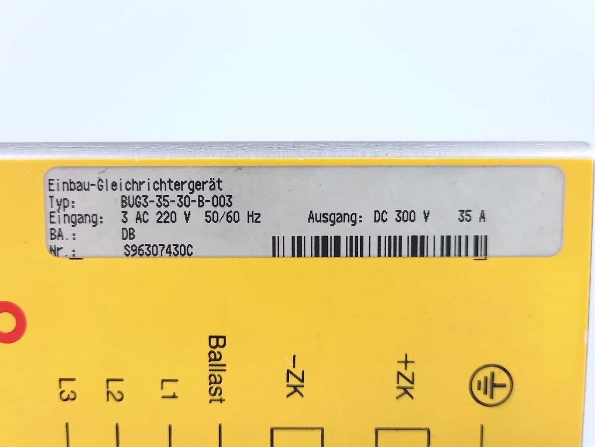 Baumüller Nürnberg BUG3-35-30-B-003 Servo Drive