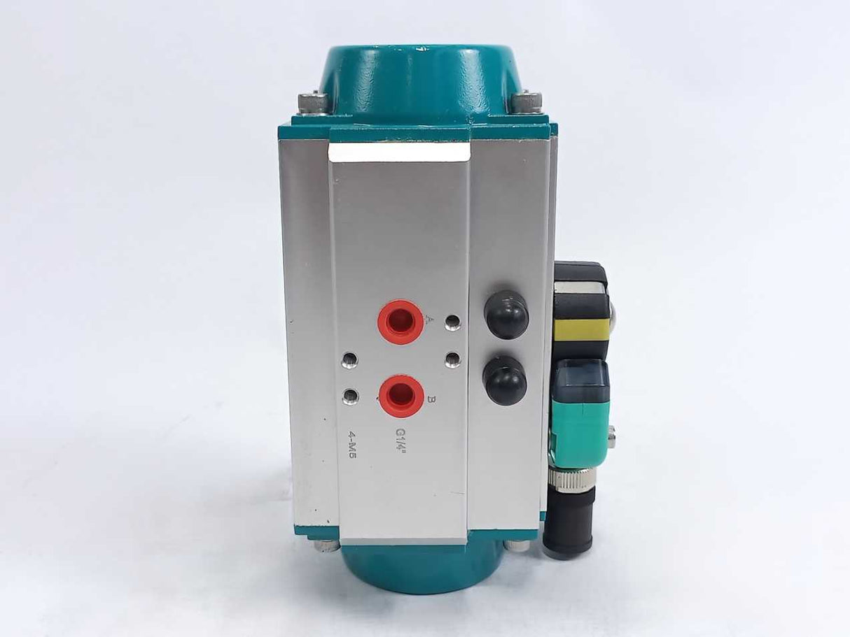 Coreline Fig. 541 Air/Spring Rack & Pinion Pneumatic Actuator w/ Position Sensor