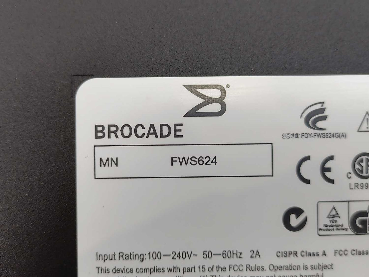 Brocade FWS 624 Ethernet Switch