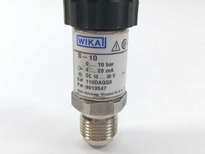 WIKA 9013547 S-10 Pressure Transmitter