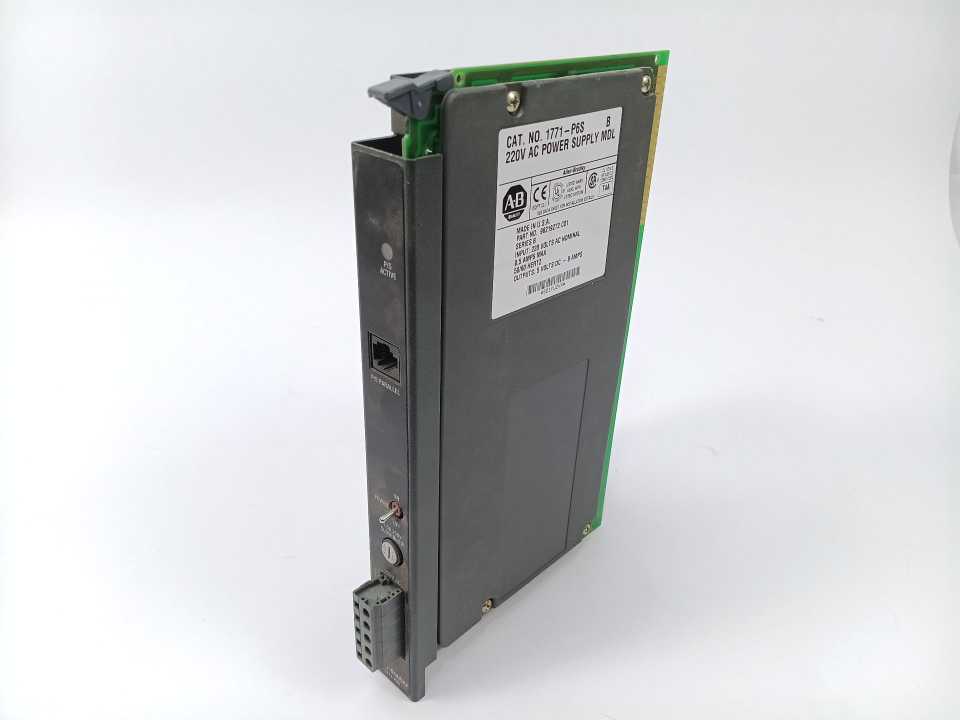 AB 1771-P6S Series B 220V AC Power Supply Module 96219272 C01