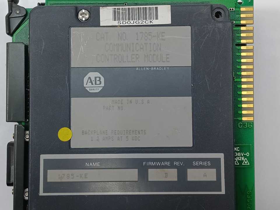 AB 1785-KE Series A Communication Controller Module