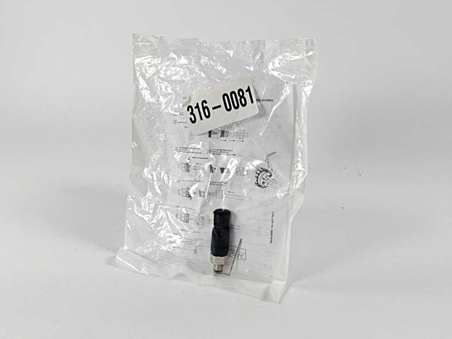 Beckhoff ZS2000-2210 M8 Plug Field Assembly