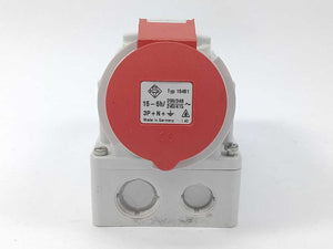 BALS 16461 Industrial CEE Socket 16A 5-Pin 3P+N+E 6h IP44