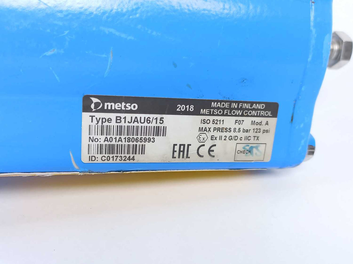 Metso / Neles B1JAU6/15 Pneumatic Actuator