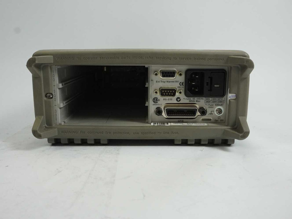 Agilent 34970A 34970A Data Acquisition / Switch Unit