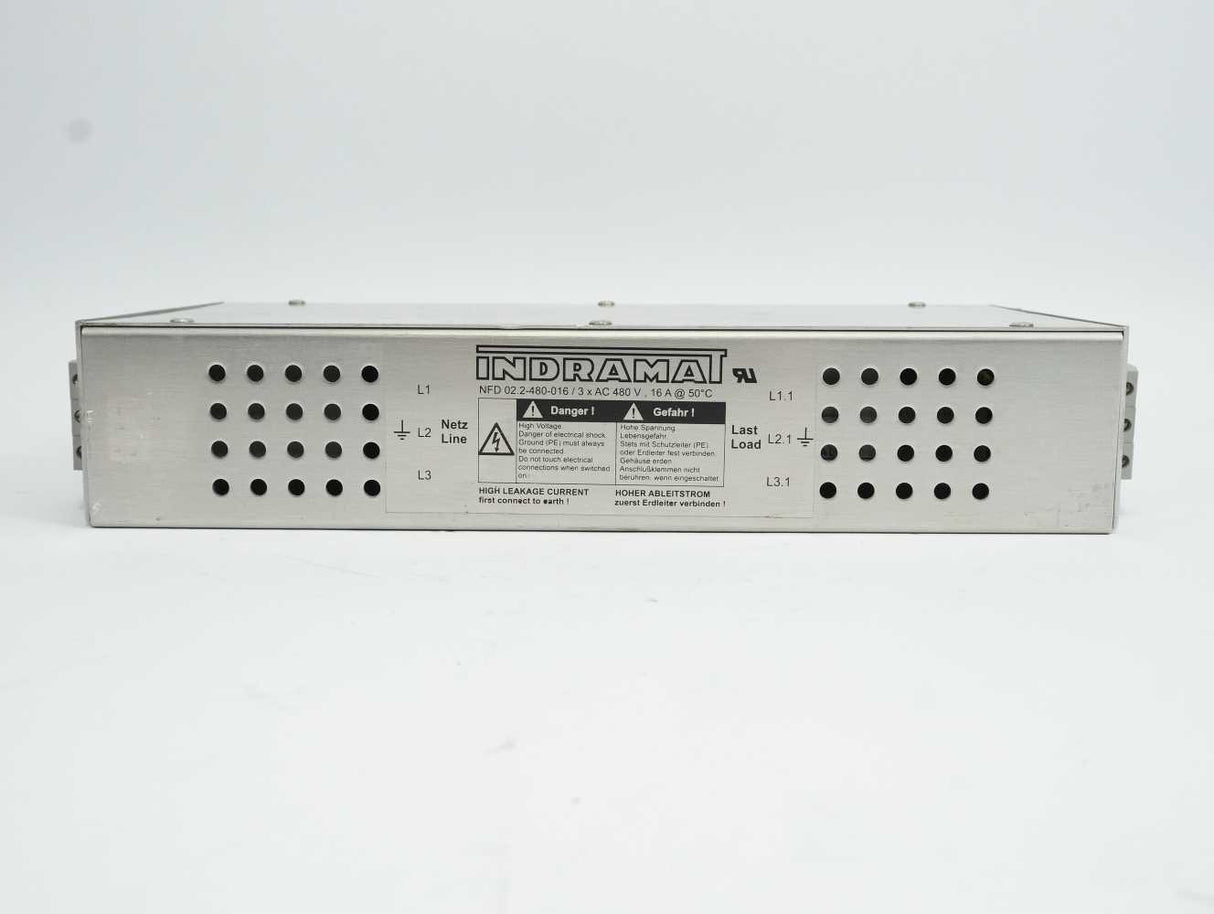 Indramat NFD02.2-480-016 Power Line Filter NFD02.2-480-016