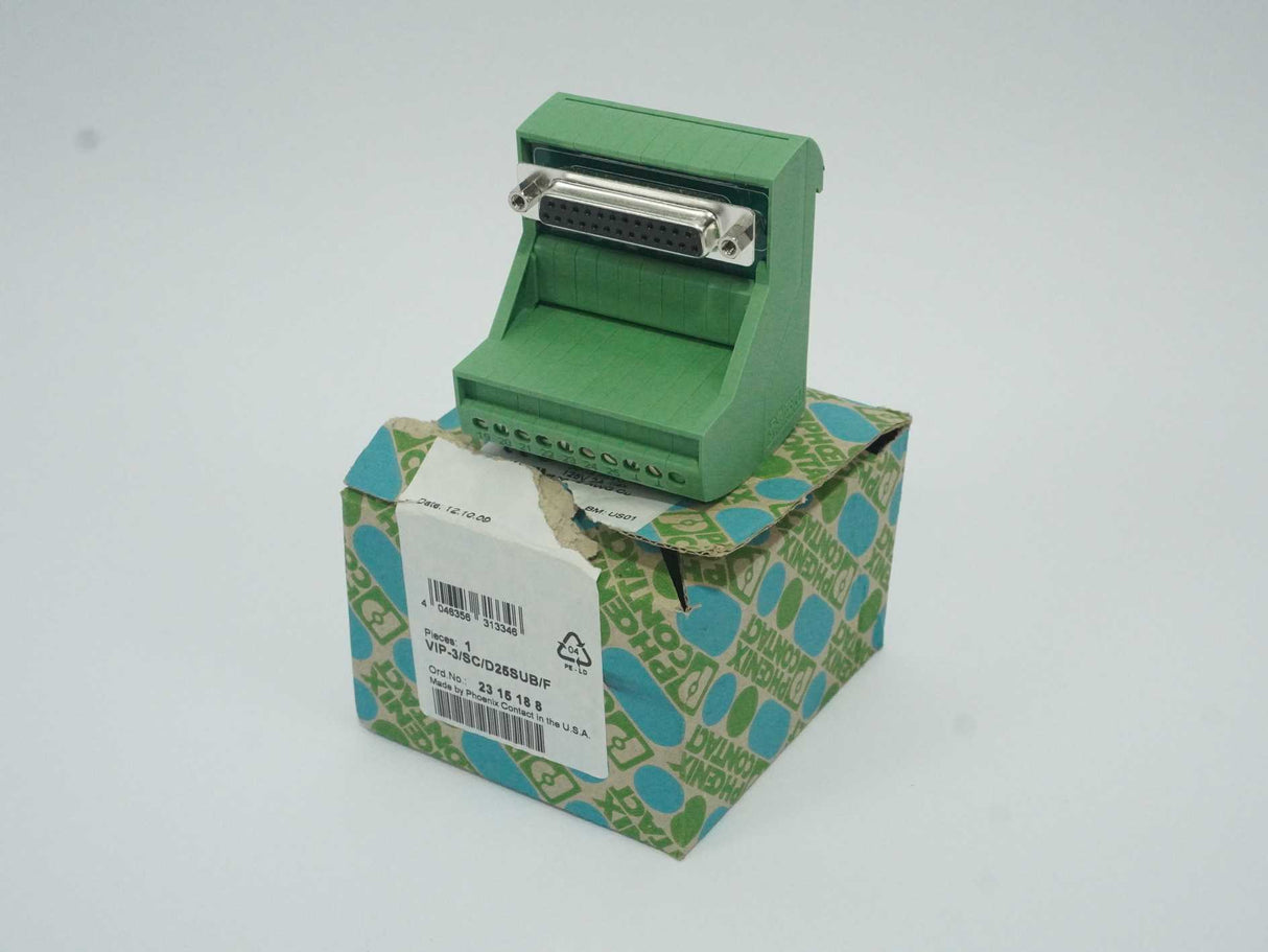 Phoenix Contact 2315188 VIP-3/SC/D25SUB/F Termination Board