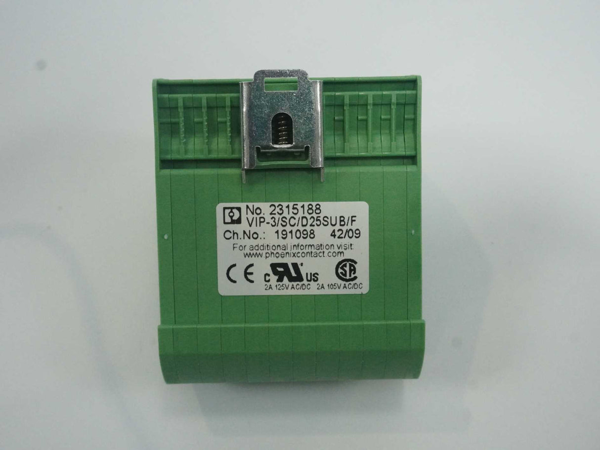 Phoenix Contact 2315188 VIP-3/SC/D25SUB/F Termination Board