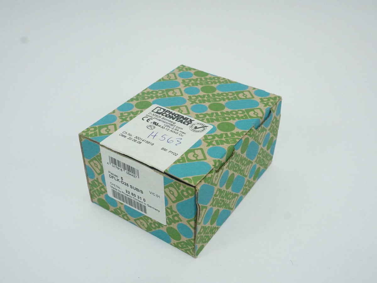 Phoenix Contact 2280310 DFLK-D25 SUB/S Transfer Module Batch 5pcs.