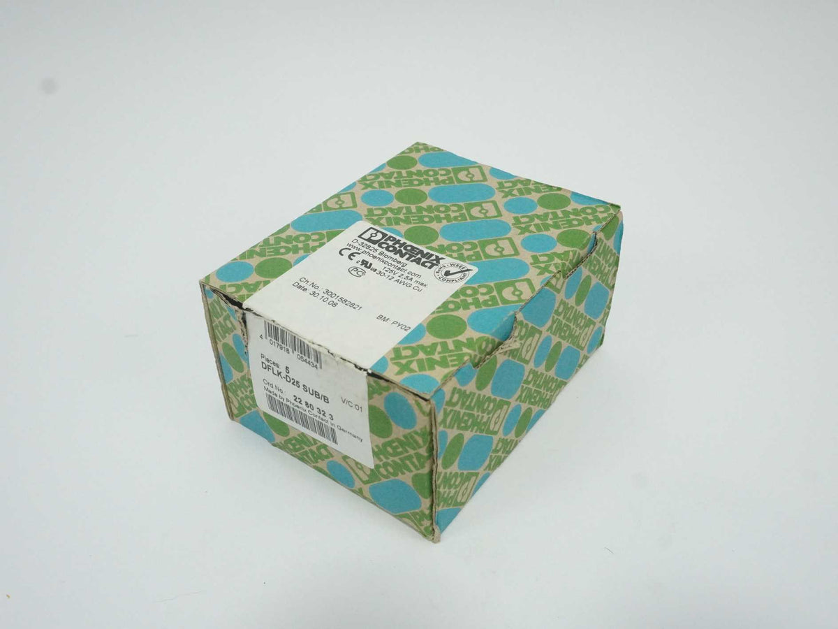 Phoenix Contact 2280323 DFLK-D25 SUB/B Termination Board Batch 3pcs.