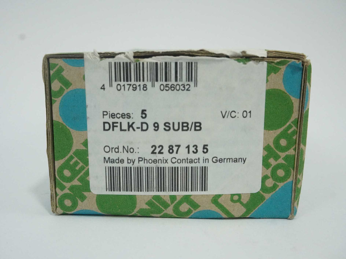Phoenix Contact 2287135 DFLK-D 9 SUB/B Termination Board Batch of 5pcs.