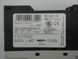 Siemens 3RV1011-1AA10 3RV1011-1AA10 Circuit Breaker 1.1-1.6A