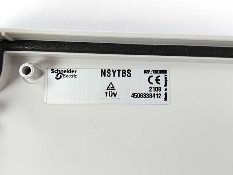 Schneider Electric NSYTBS19168 ABS Industrial Box Low Cover