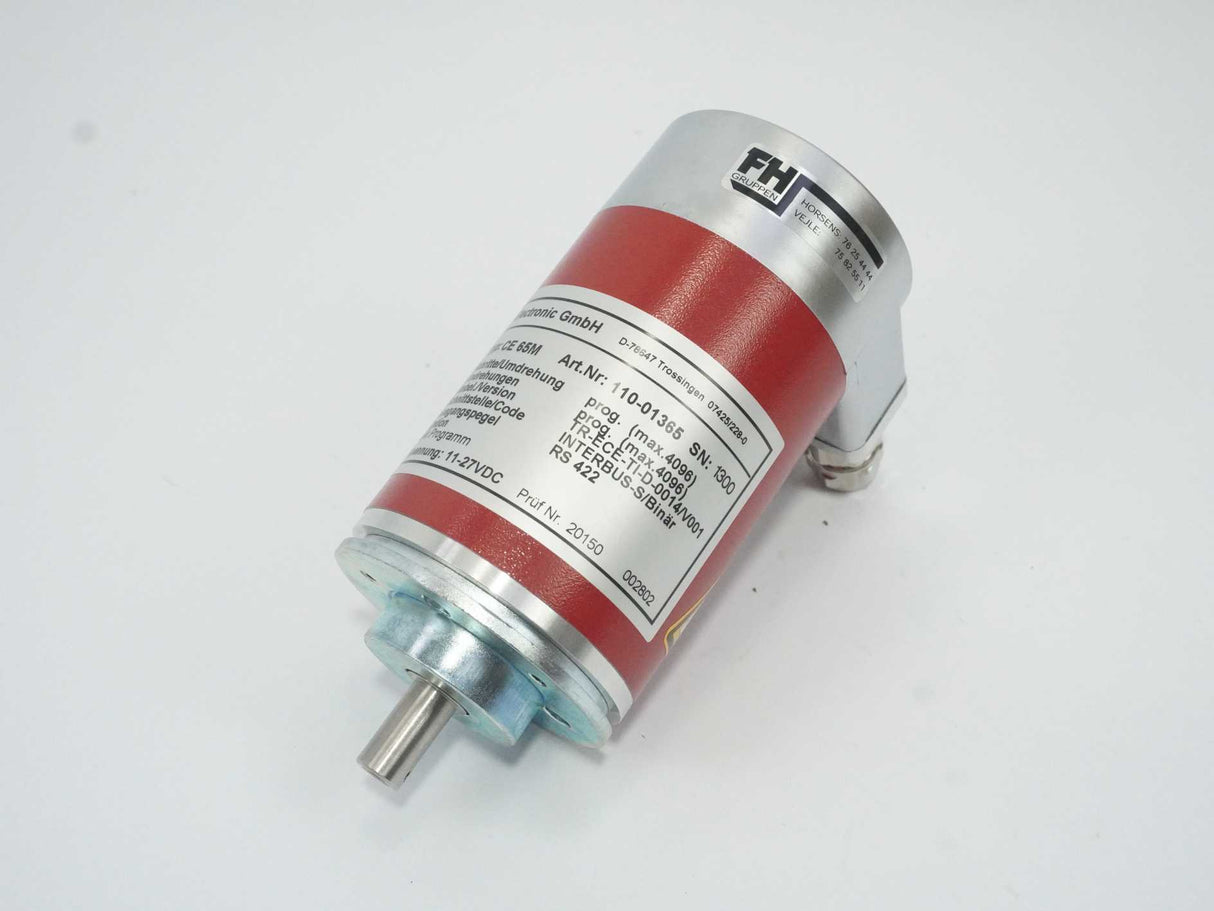 TR Electronic 110-01365 CE 65M RS 422 Multiturn Encoder