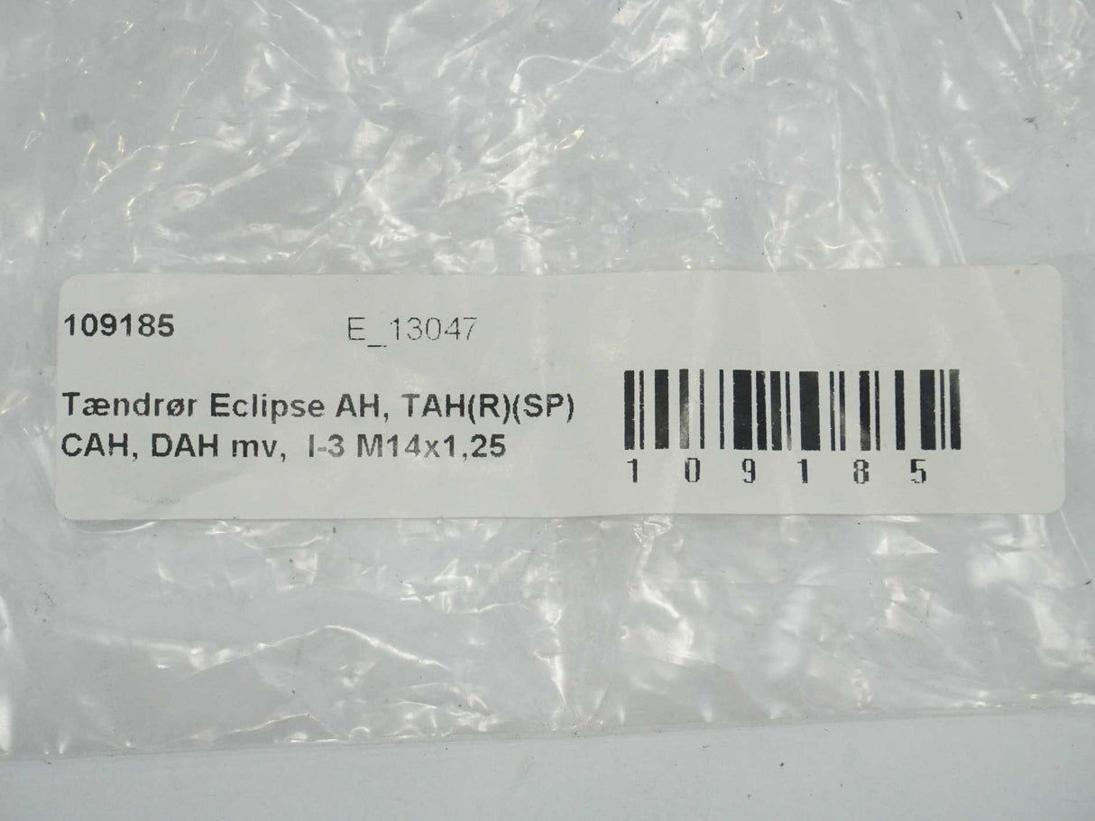 Eclipse 109185 Tændrør Eclipse AH, TAH(R)(SP) CAH, DAH mv, I-3 M14x1,25
