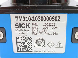 SICK 1062221 TIM310-1030000S02 Sensor OPT 5-1CM Analog NPN USB
