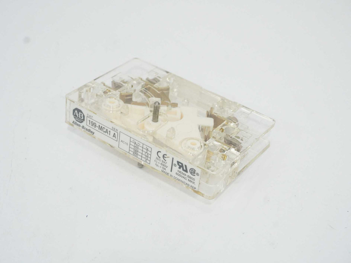 AB 199-MCA1 199-MCA1 Series A Auxiliary Contact Block