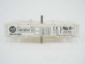 AB 199-MCA1 199-MCA1 Series A Auxiliary Contact Block