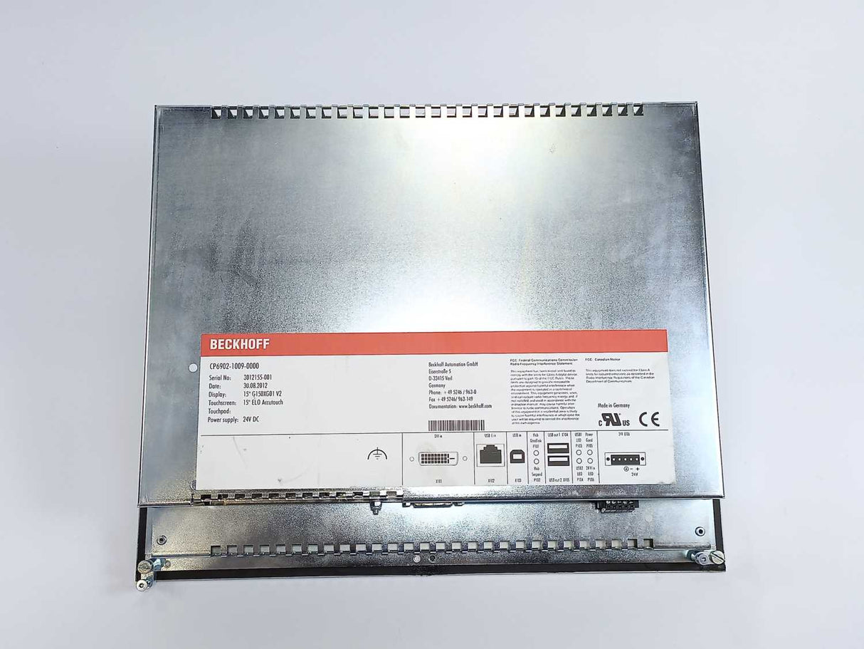 Beckhoff CP6902-1009-0000 15" ELO Accutouch Panel