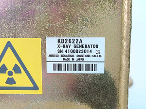 Kinki Roentgen Industrial KD2622A -Ray Generator tube 160ABE
