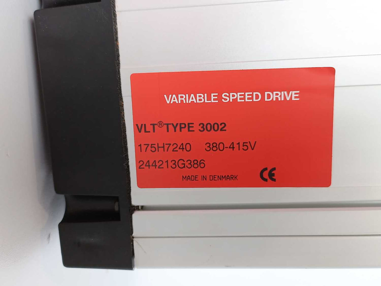Danfoss 175H7240 VLT Type 3002 Variable Speed Drive 380-415V