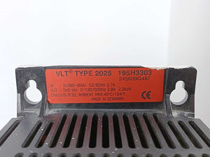Danfoss 195H3303 VLT Type 2025 Frequency Inventer